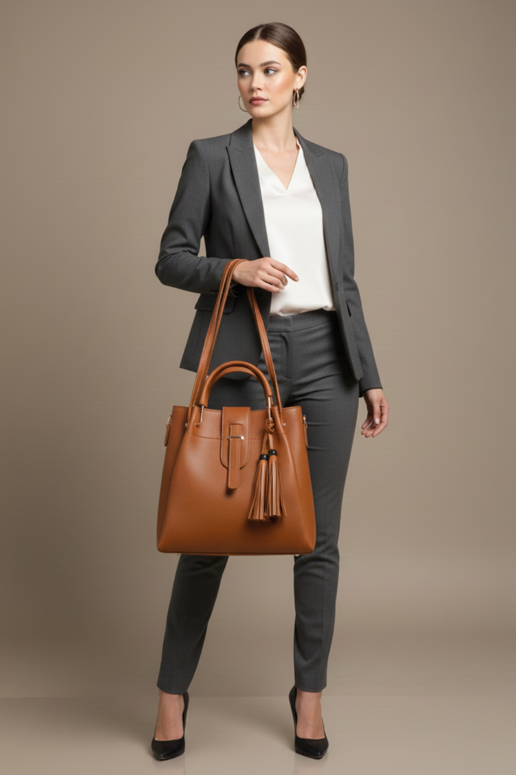 Sienna Tassel Satchel Bag