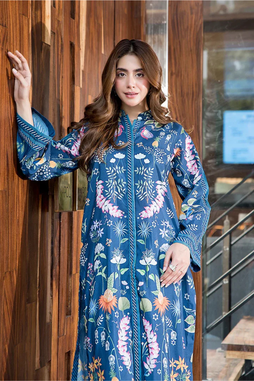 Midnight Garden Printed 2-Piece Suit