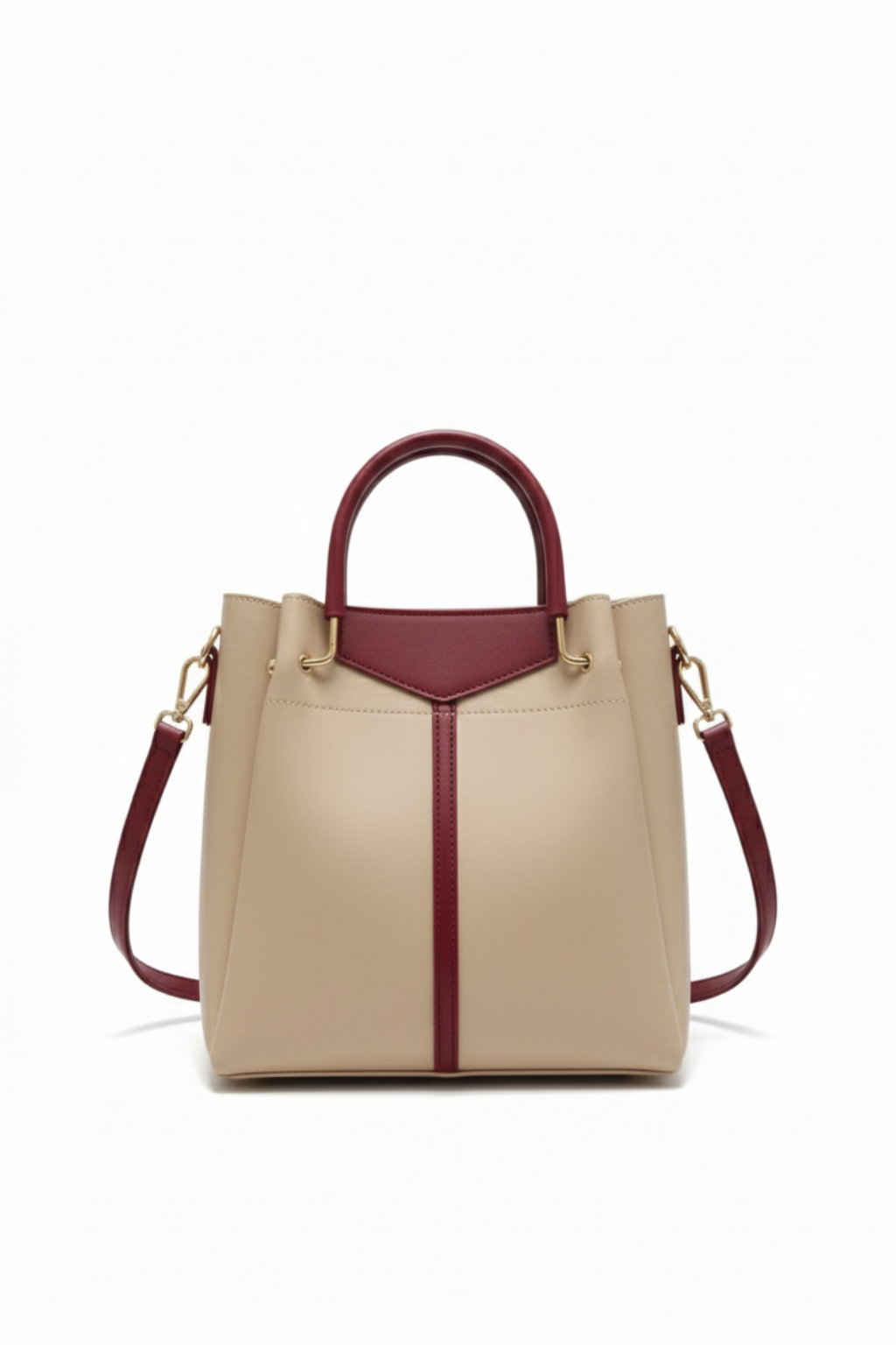 Ivory Muse Structured Handbag